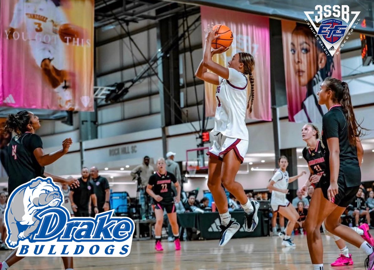 KinleyFord11's tweet photo. After an amazing day spent with @DrakeWBB players and coaches I’m blessed to have received an offer! Thank you to the staff for this opportunity and hosting me and my family on a visit!! Go Bulldogs!💙🐶 https://t.co/ZKC34KiUgn