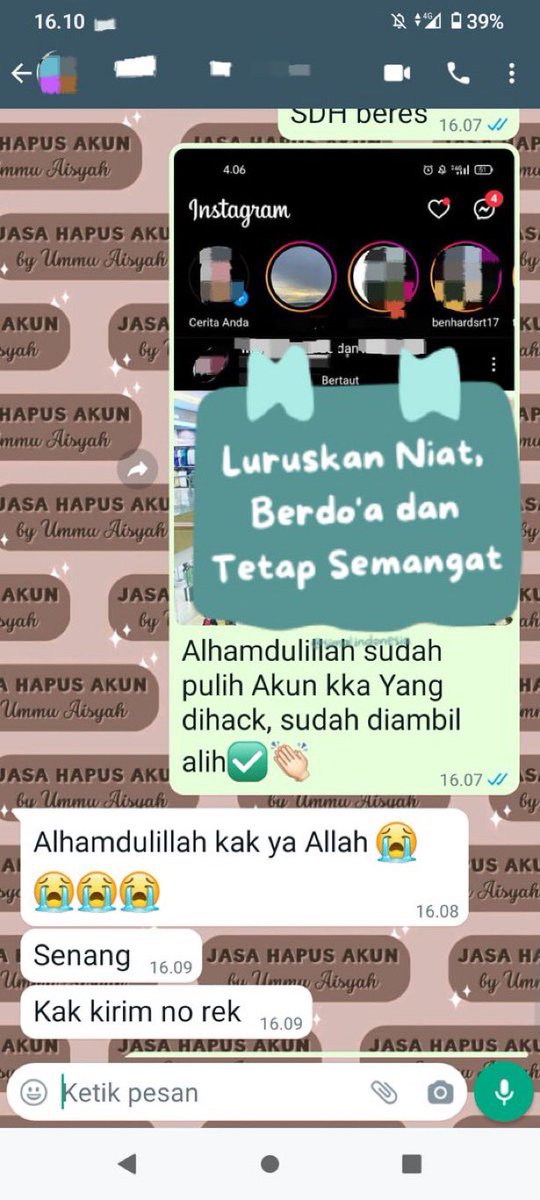 ApriliaStor's tweet photo. OPEN JASA ALL SOSMED

📩 JASA HAPUS AKUN 
📩 JASA PULIHKAN &amp; BALIKIN AKUN LUPA PASWORD/KE HACK
📩 JASA LACAK LOKASI
📩 JASA SADAP WA
📩 JASA HACK / PEMULIHAN AKUN (EMAIL,IG,WA,TWITER / X, FB,TIKTOK,LINE)

FAST PROSES &amp; FULL TESTIMONI
CEK WAWA DIBlO YA📍 https://t.co/yyZevZvNBh
