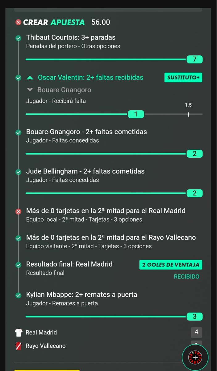 FnKatar's tweet photo. @SHARKBETS00 No te olvides que si llega a sacarle amarilla al Madrid tendrías otra cuota 50 dentro https://t.co/1rTwi0Cjs7
