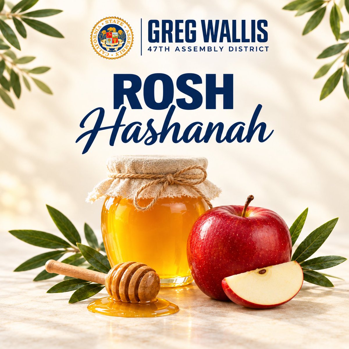 AsmWallis's tweet photo. Wishing everyone in our community celebrating a happy and healthy Rosh Hashanah. May the new year bring you sweetness, peace, and prosperity. Shanah Tovah! https://t.co/hhZr6XlP7W