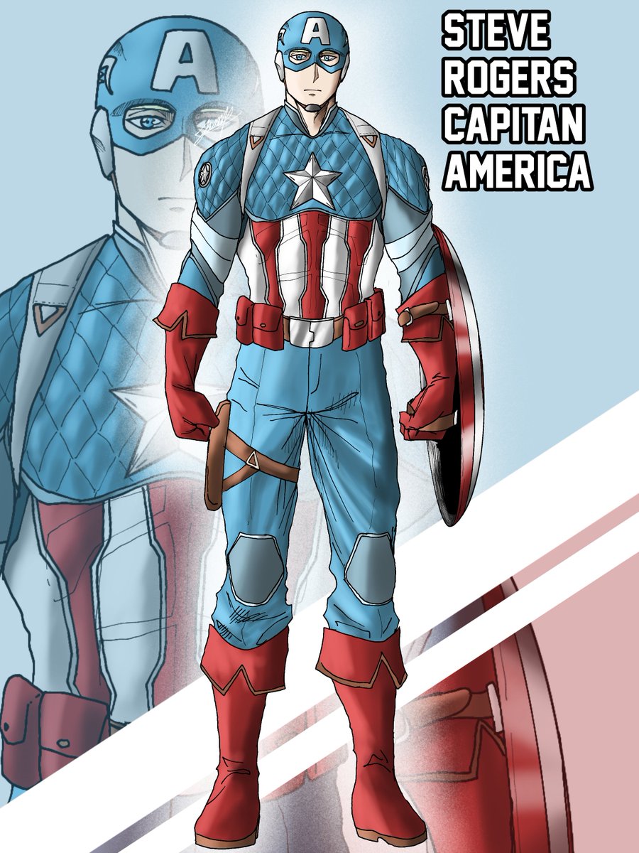 Jamp02ALT's tweet photo. CAPITÁN AMÉRICA https://t.co/u6AJyLK4o9