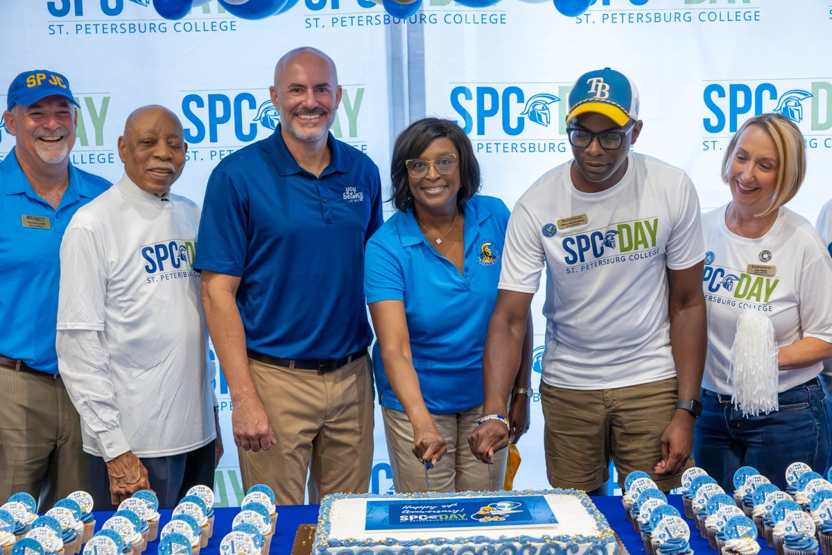 spcnews's tweet photo. Thank you for an amazing 99th anniversary, everyone. 💙

We had an incredible SPC Day celebration with the St. Pete community and an amazing turnout. Thanks to you, we exceeded our donor goal!

Happy SPC Day! 🔱 https://t.co/crceWSvj34