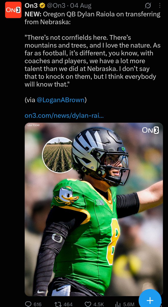 HuskGuys's tweet photo. "We have a lot more talent than we did at Nebraska"

How it started               How it's going https://t.co/oNTauR8ytM