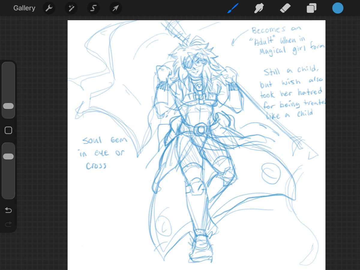 evergrowingsin's tweet photo. // sin kiske magical girl au . is this thing on 🎤 madoka magica based https://t.co/b1REmqylRy