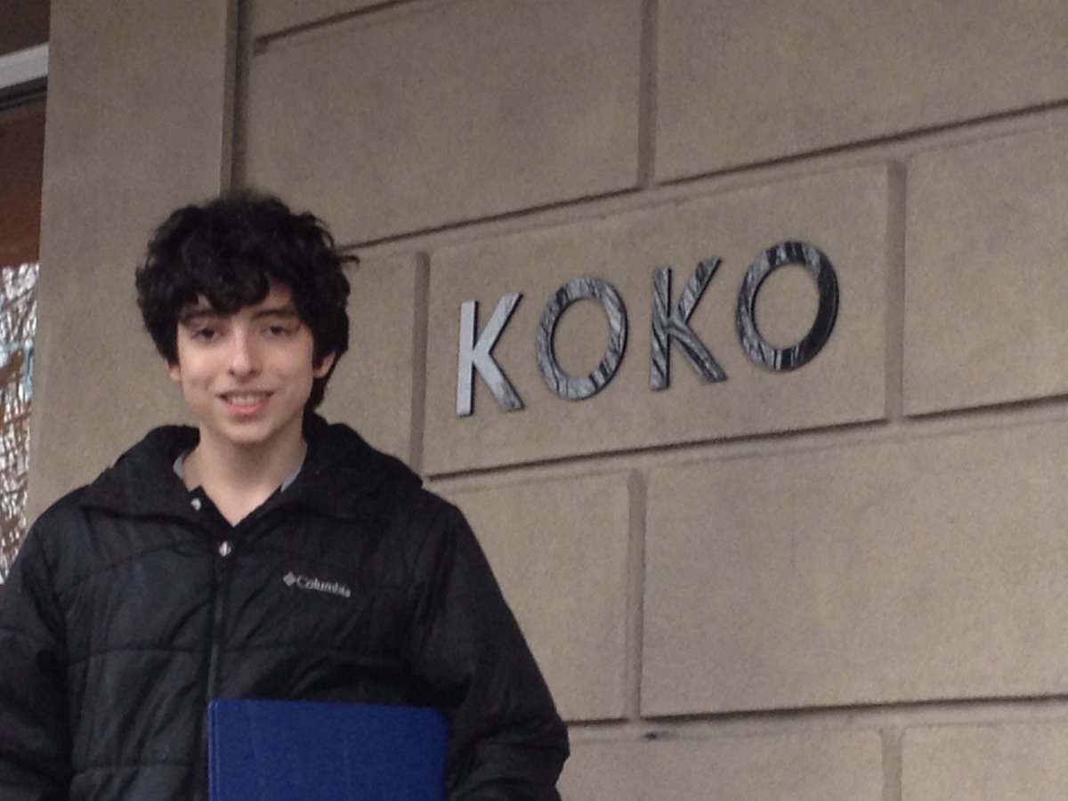 Nick__Wolfhard's tweet photo. Thank you so much to Hoyoverse for including my message, even knowing that it was very personal. I also just want to say how grateful I am in general for getting to do what I do, to all the awesome people I work with, and of course the fans. Thank you all, I couldn’t imagine doing anything else 😊

This is me at my very first VO job; pictured February 2014 when I was 16 years old. I’m lucky enough to still be at it, and I plan to go for many decades more! 😁