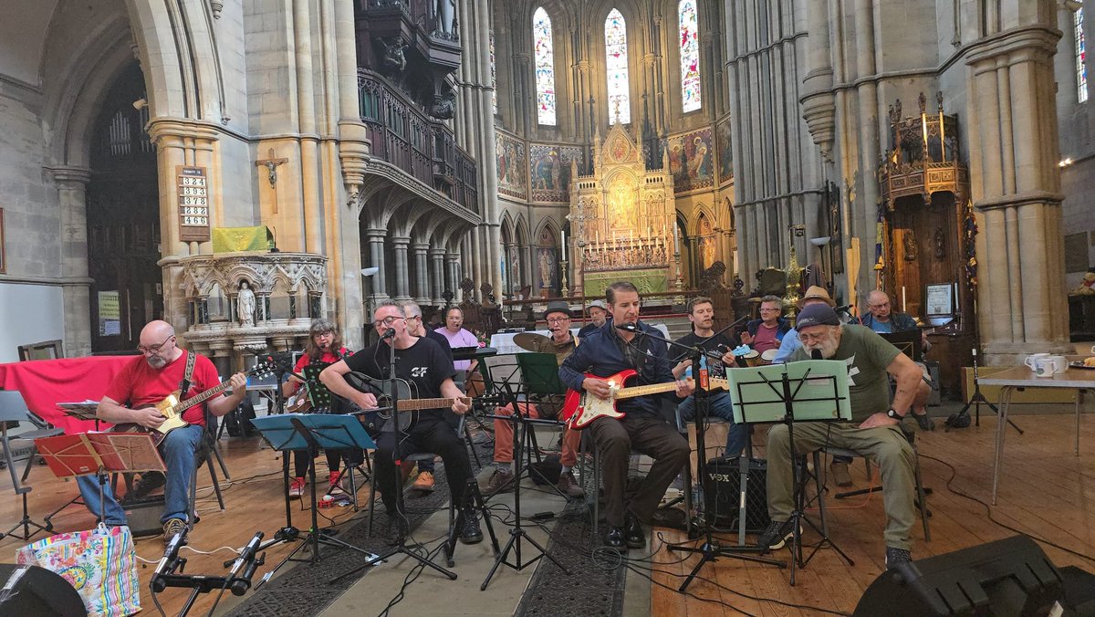 CreativeFrameUK's tweet photo. Men on the Margins is a celebration of men, creativity and connection. Today in the glorious surroundings of St Bartholomews Church in Armley we brought all of this and more to the fore. Thank you to everyone involved in the planning and delivery. Community Cohesion at it's best! https://t.co/Vc3nr9LfKv