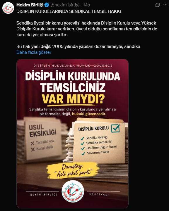avhakanerkec's tweet photo. Bir sendikanın son zamanlardaki mevzuat ile ilgili paylaşımları çok tanıdık geliyor. 

Bazıları mücadele eder, bazıları gündemi takip eder.

Aklınıza bir şey takılırsa dm'den yazın, çekinmeyin. Cevaplarım. @hekim_birligi https://t.co/22CPvRDQ3O