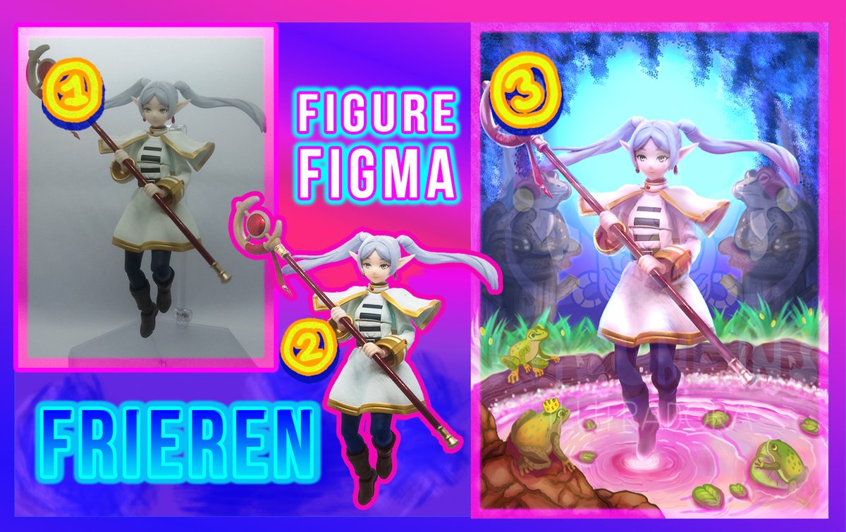 kitsuneins's tweet photo. ➽Mezclando lo mejor de dos mundos: fotografía de producto y arte digital. 📸✨
https://t.co/gGCDtVgfvF
➽Tomé fotos a mis figuras anime y les creé un fondo ilustrado en Clip Studio Paint para darles vida y este fue el resultado:
#ClipStudio #ToyPhotography #FigurePhotography https://t.co/LTzOi9wJEo