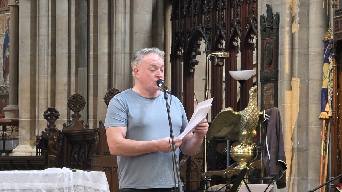 CreativeFrameUK's tweet photo. Men on the Margins is a celebration of men, creativity and connection. Today in the glorious surroundings of St Bartholomews Church in Armley we brought all of this and more to the fore. Thank you to everyone involved in the planning and delivery. Community Cohesion at it's best! https://t.co/Vc3nr9LfKv
