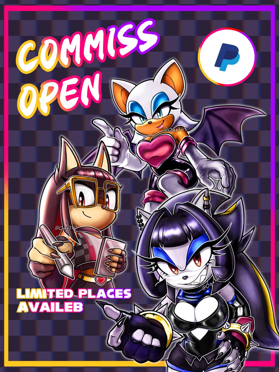 DaxTH1's tweet photo. [🌀] Limited places!
Please read all the information carefully.
Direct messages are open – ask anything you like! 

I’d appreciate any show of support! Share, comment or ‘Like’ ✨️❤️

 🧵 > #commission #art #Sonic #soniccommissions https://t.co/0p4ZhNryOQ