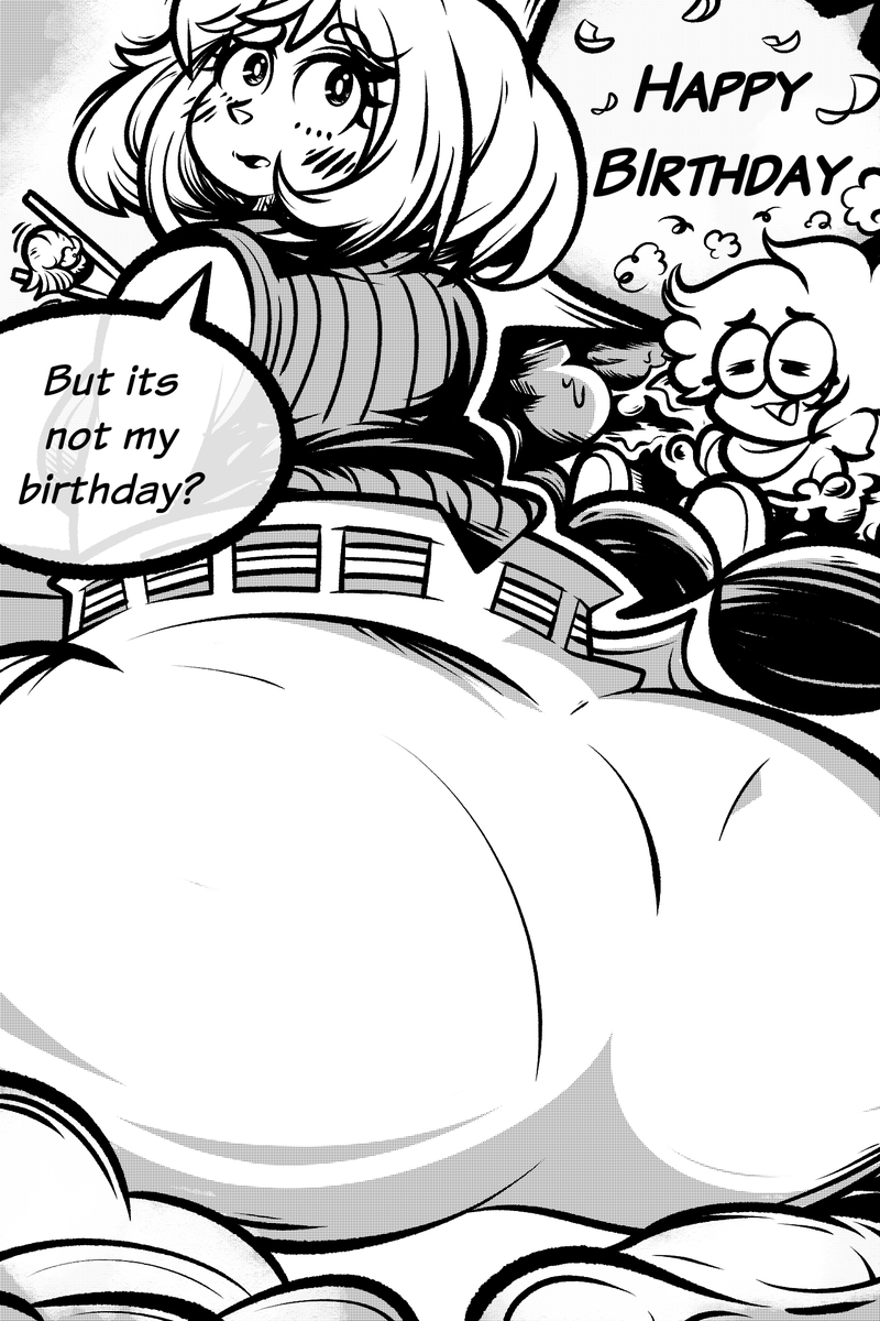 PocketArtistt's tweet photo. A Cheeky Snack~ 🍣🎂
Think Ochaco will notice?
Happy Be-lated Birthday @Justebi69 

#Sizetwitter #Giantess https://t.co/0vAhnBtVnW