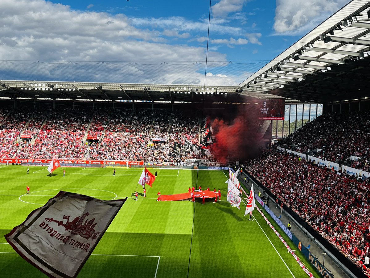 StadiumTrotter's tweet photo. Game 20 (2026/27)

⚽️ 1. FSV Mainz 05 1-3 Eintracht Frankfurt 
🏟️ Stadion am Europakreisel 
🏆 Bundesliga 
👥 33,305
🎟️ Season ticket 
✅ 108th visit 

Dumm. I have now seen Mainz play more often than Bashley, though. Which is something. https://t.co/gLPltDdKYU