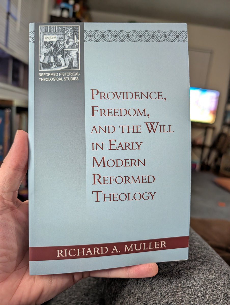 dgh5391's tweet photo. The early Reformed rejected all forms of fatalism or philosophical determinism in their defense of doctrines such as predestination, providence, election, and reprobation.

~ R. Muller ~ https://t.co/MCme7kJNj2