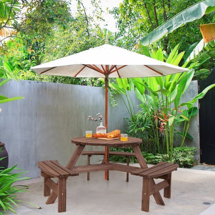 homeoutdoordec's tweet photo. 🌳🍔 Gather everyone outdoors!

The 6-Person Wooden Picnic Table Set features built-in benches and a center umbrella hole.

🛒 Shop now:
https://t.co/mTZSsW9sbC

#PicnicTable #OutdoorDining #BackyardBBQ #OutdoorLiving #HomeOutdoorDecor https://t.co/8rLUOm5l1G