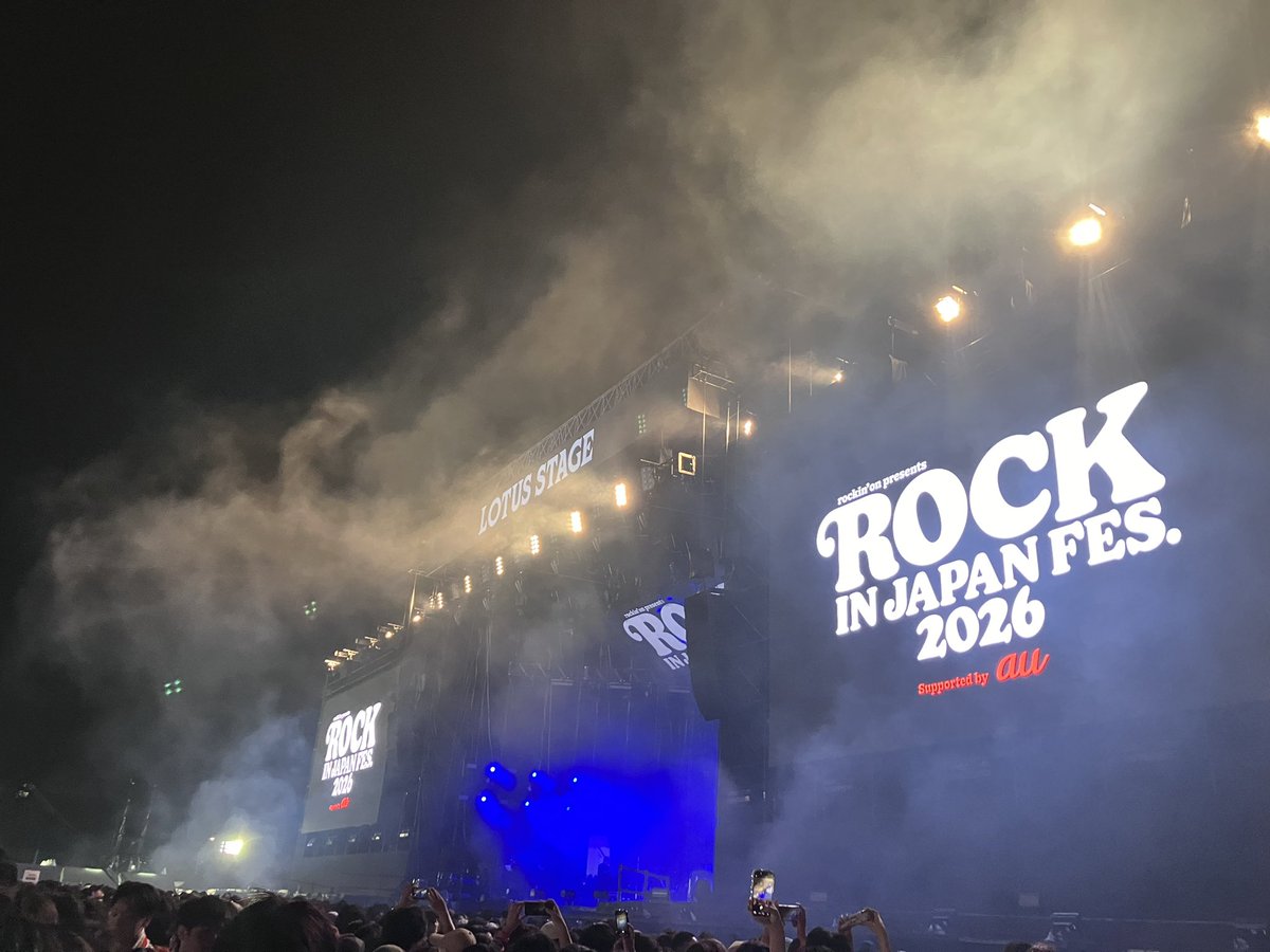 nonnon3828's tweet photo. 天気悪かったけどぼっちで楽しんだ🎵また行けるかな　#RIJP2026 https://t.co/QzdkLHPV8N