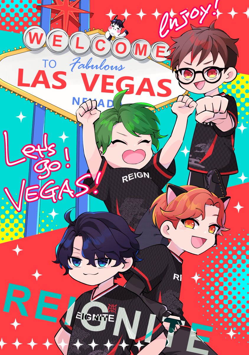 kntr_1217's tweet photo. 勝つぞ！ベガス行くぞ！！全力応援！
#RIGWIN 
#た絵だ 
#reyGGart 
#るうの絵 https://t.co/xabL6jWHD6