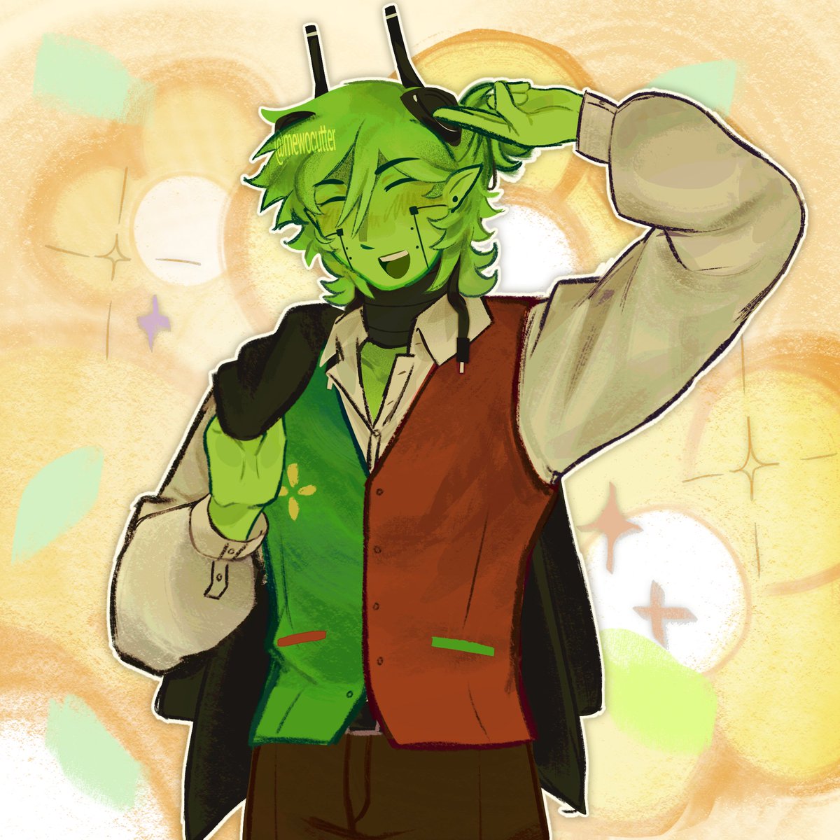 pufferfishduo's tweet photo. Sorry to keep you waiting!
#WyLL_fanart https://t.co/qI8SmvW2lD