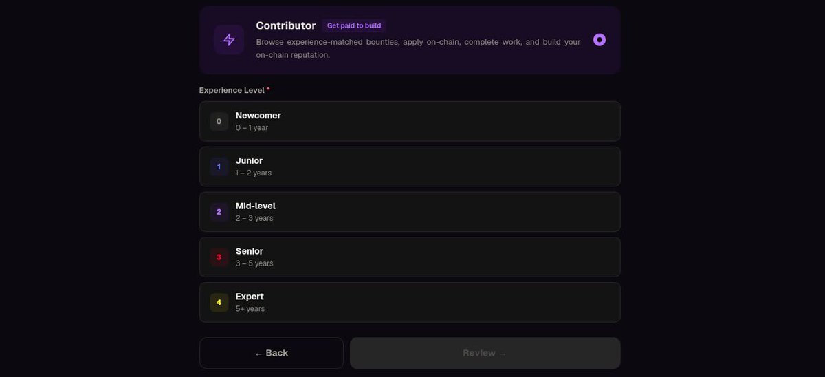 slnDIK8's tweet photo. HOW TO GET STARTED ON TASKIFY @Taskifyhq 

Step 1: go to https://t.co/sSpjt9iikZ → Connect Wallet.

Step 2: Click on launch app → sign in
with Google (required, becomes your identity) → pick Contributor →choose an experience level(mostly for devs)
confirm on-chain. https://t.co/mxDpX4vGSv