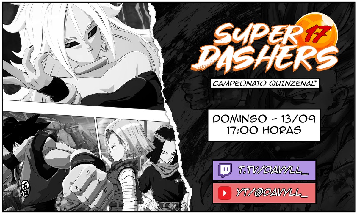 SuperDBRZ's tweet photo. ☄️Estamos de volta com a jogatina no domingo pra ajudar a tropa do clt.

🔗Bracket: https://t.co/eVCySjkR5Z 
🔗Discord: https://t.co/rENHyoPxqH https://t.co/q0cWPCj0Ii