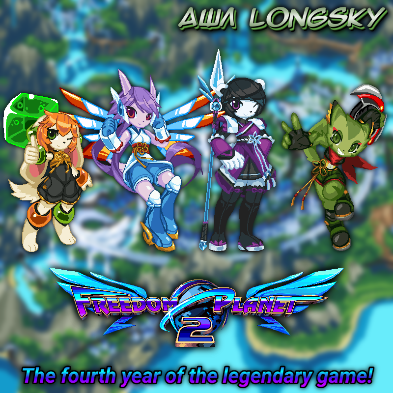 LongSkyAsl_Off's tweet photo. #GalaxyTrailFanArt #GalaxyTrail #Freedomplanet #Freedomplanet2

Freedom Planet 2 is four years old! It's amazing!
I've been extremely active in terms of content and I think I'll continue to delight you no matter what!

@galaxytrail Thank you :D https://t.co/29d5wVDWGl