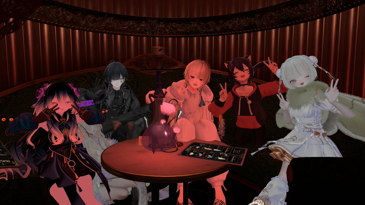 amv_rc's tweet photo. 本日感謝
またきてください；；

わちゃわちゃあまなぺあでした！
#vrc蟲毒 https://t.co/WKFRaHFCC7