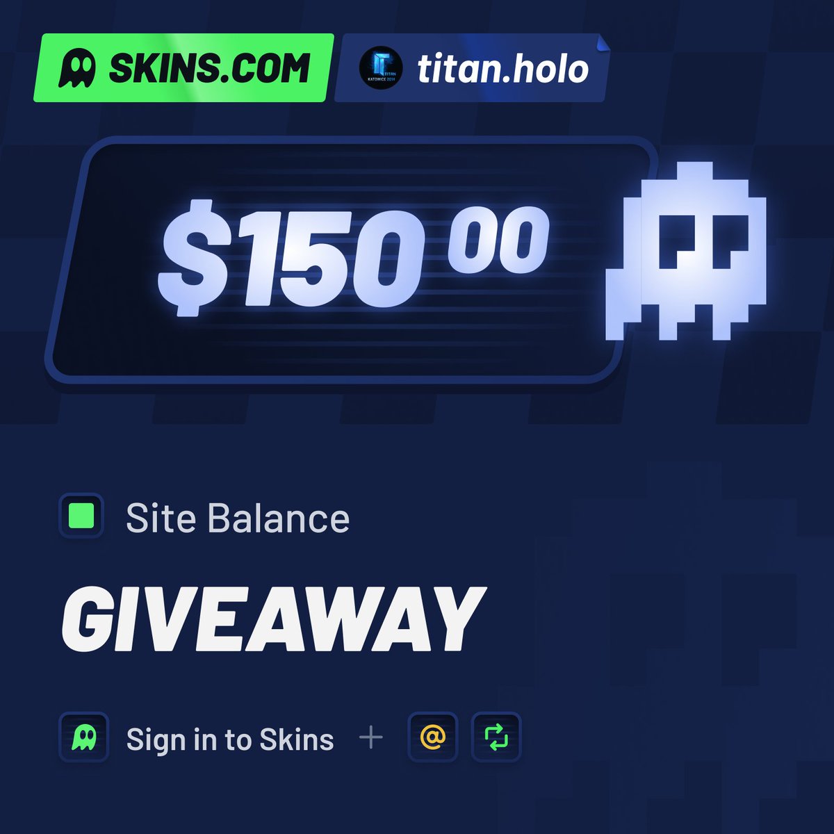 TitanHoloCS's tweet photo. CS2 Giveaway: $150 balance for the Skins marketplace 😋

✅ Follow @skinscom + @TitanHoloCS
✅ Quote Retweet with the skin you would buy
✅ Sign in to Skins

One winner will be drawn in a week, good luck! 🙏 https://t.co/73ZsQMnGxV