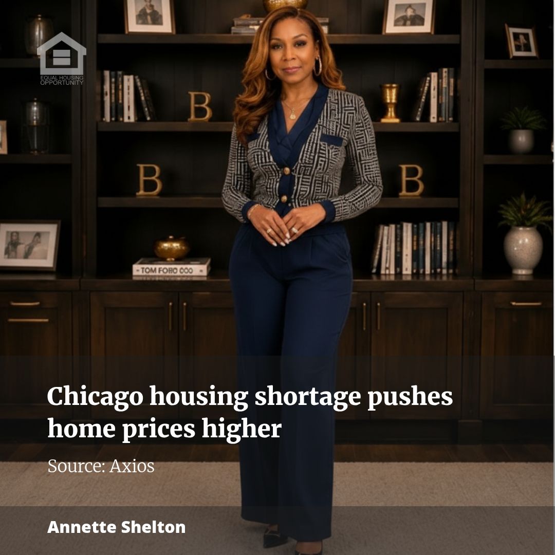 ChicagoREAgent's tweet photo. Chicago housing shortage pushes home prices higher
Navigating Chicagoland’s dynamic real estate market means keeping a close eye on trends—like July’s notable price increases. Chicago’s median home price jumped 13% to $425,000, leading the nation’s major cities, while ... https://t.co/MyOjL212uO