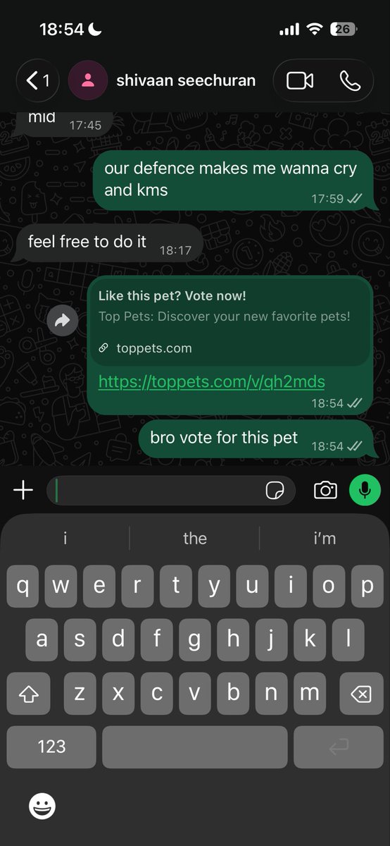 braelyn458205's tweet photo. @RealSmallafro we winning this competition boys 🙏 https://t.co/ddotP4qTg8