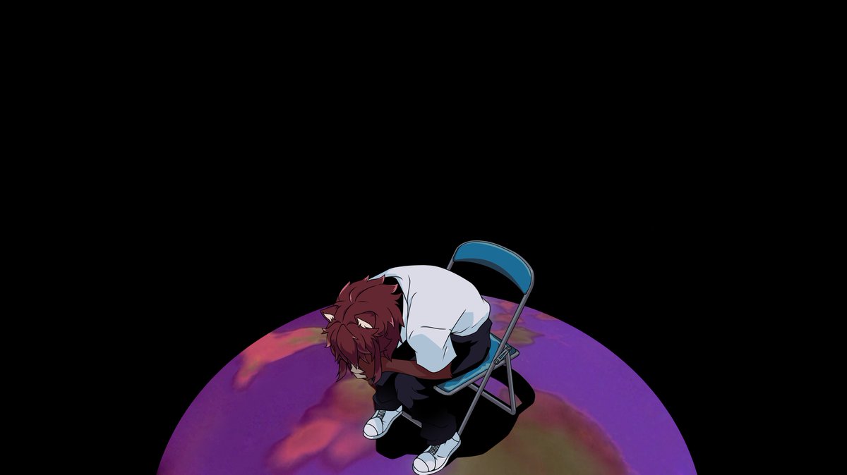 VelesAlive's tweet photo. Shinji chair meme 🐾 https://t.co/SFBs1S2AMN