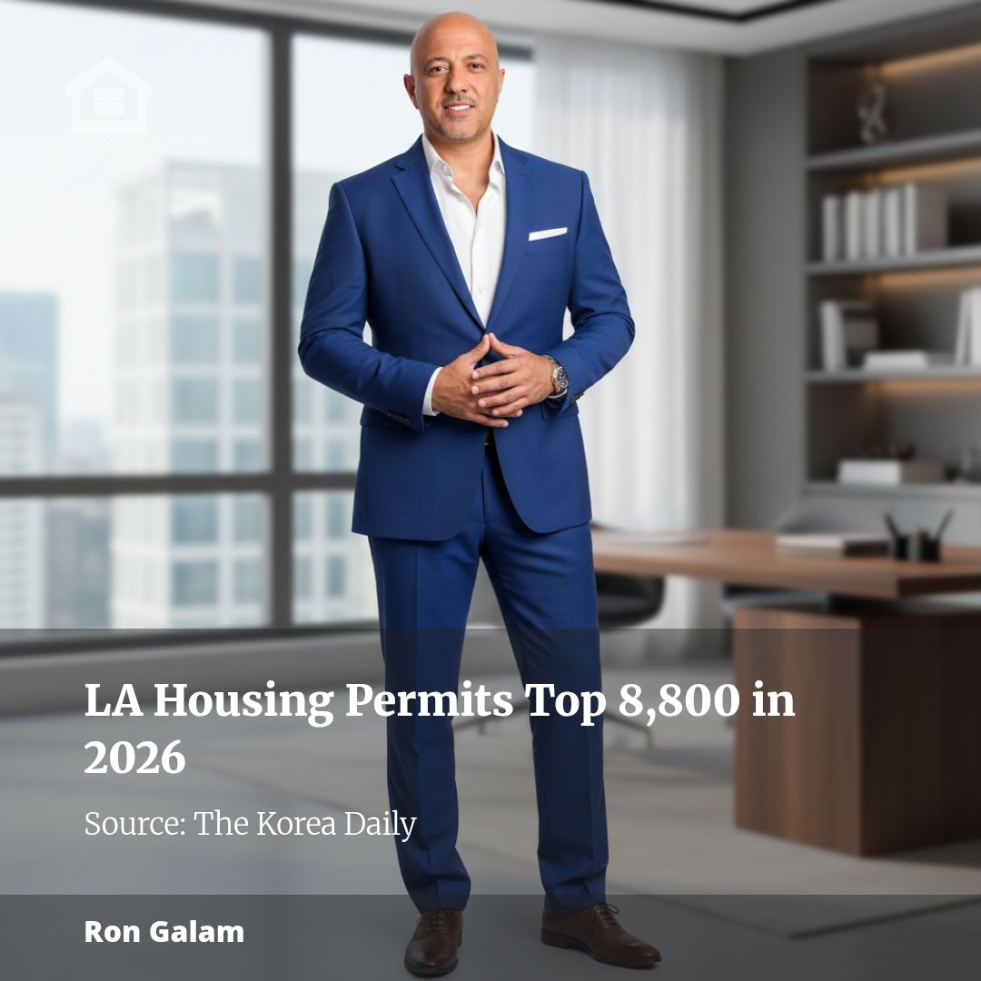 Ron_Galam's tweet photo. LA Housing Permits Surge Past 8,800 Units in First Half of 2026
Big news for LA—over 8,800 new housing permits were issued in just the first half of 2026, an incredible leap that’s three times last year’s pace. Watching our city come alive with new residential construction ... https://t.co/XDRyD8GzNP