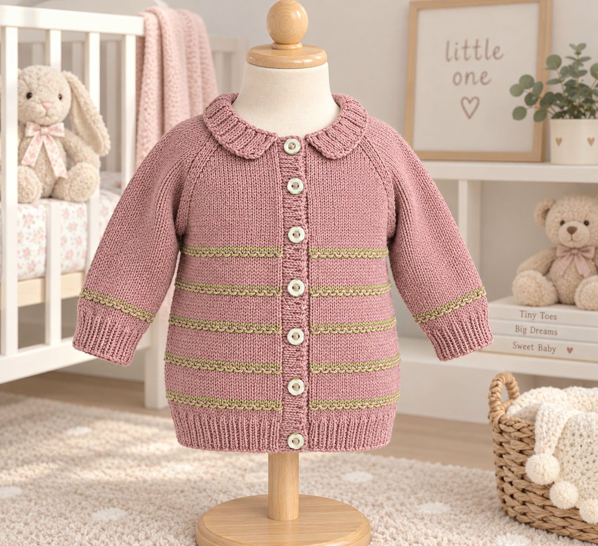 knitadventures's tweet photo. I've just started photo-ing my hand knitted baby clothing stock ready for listing. There's loads. I'm going to be a while but here's one of them! Another from my 'cotton' phase 🤣 https://t.co/CdgerdXgYX