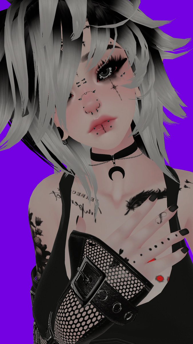 xVioletDeathx's tweet photo. Trying a new skin and hair style. Scene af lmao💇‍♀️

Hair: https://t.co/3XxAdB1gFY
Skin: https://t.co/XcoM9MtPPf

#VRC #VRChat #VRCPhotography #VRChatPhotography #VRC4Photos #emo #goth https://t.co/ixbxin12lE