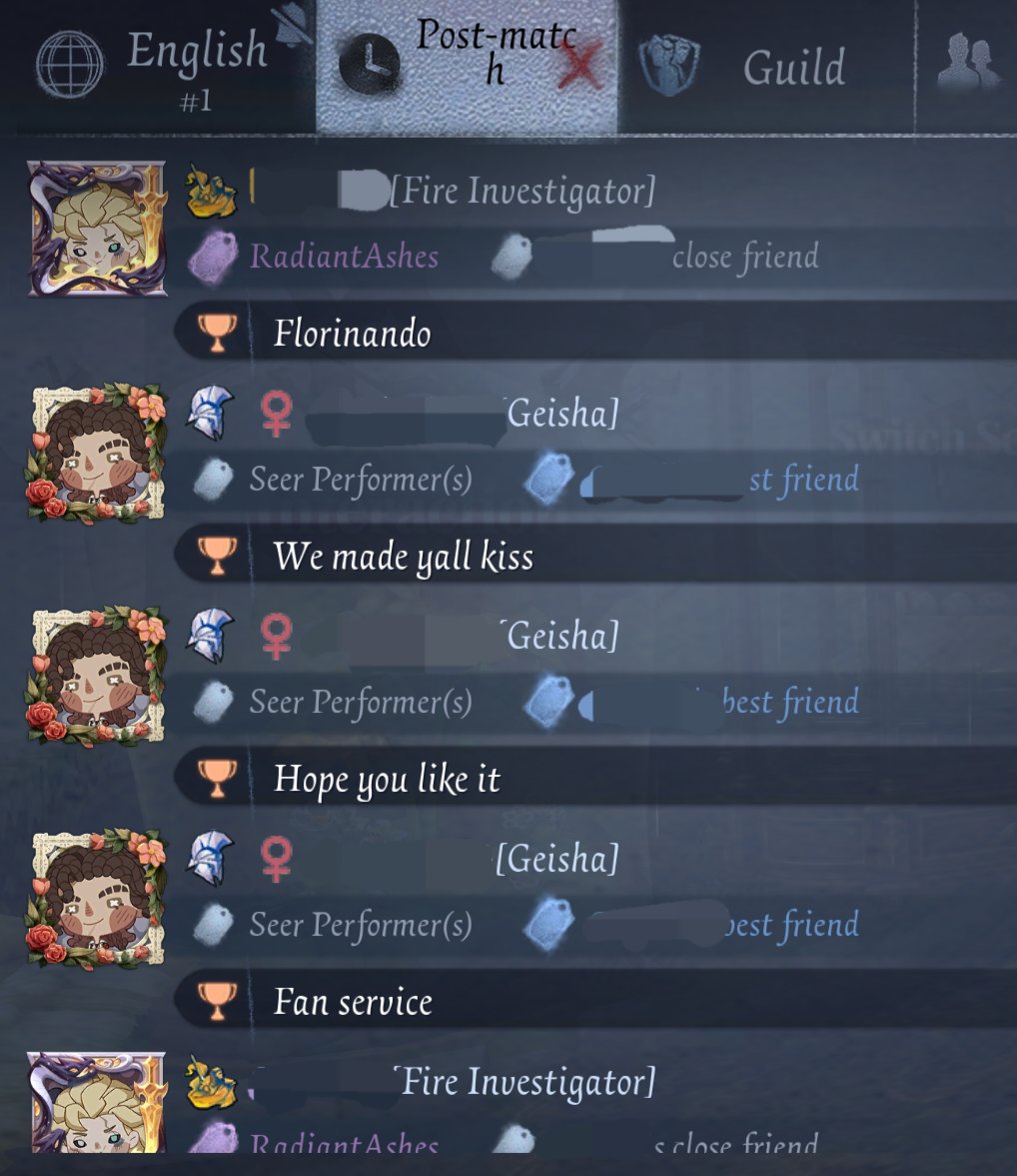 seasallatte's tweet photo. Hunters in random queue making foxsein kiss.. so happy, thank you so much π₯° #florinando
Also dasein with this carry animation looks like a fairy π₯Ή https://t.co/Xr1dQ5HGBH