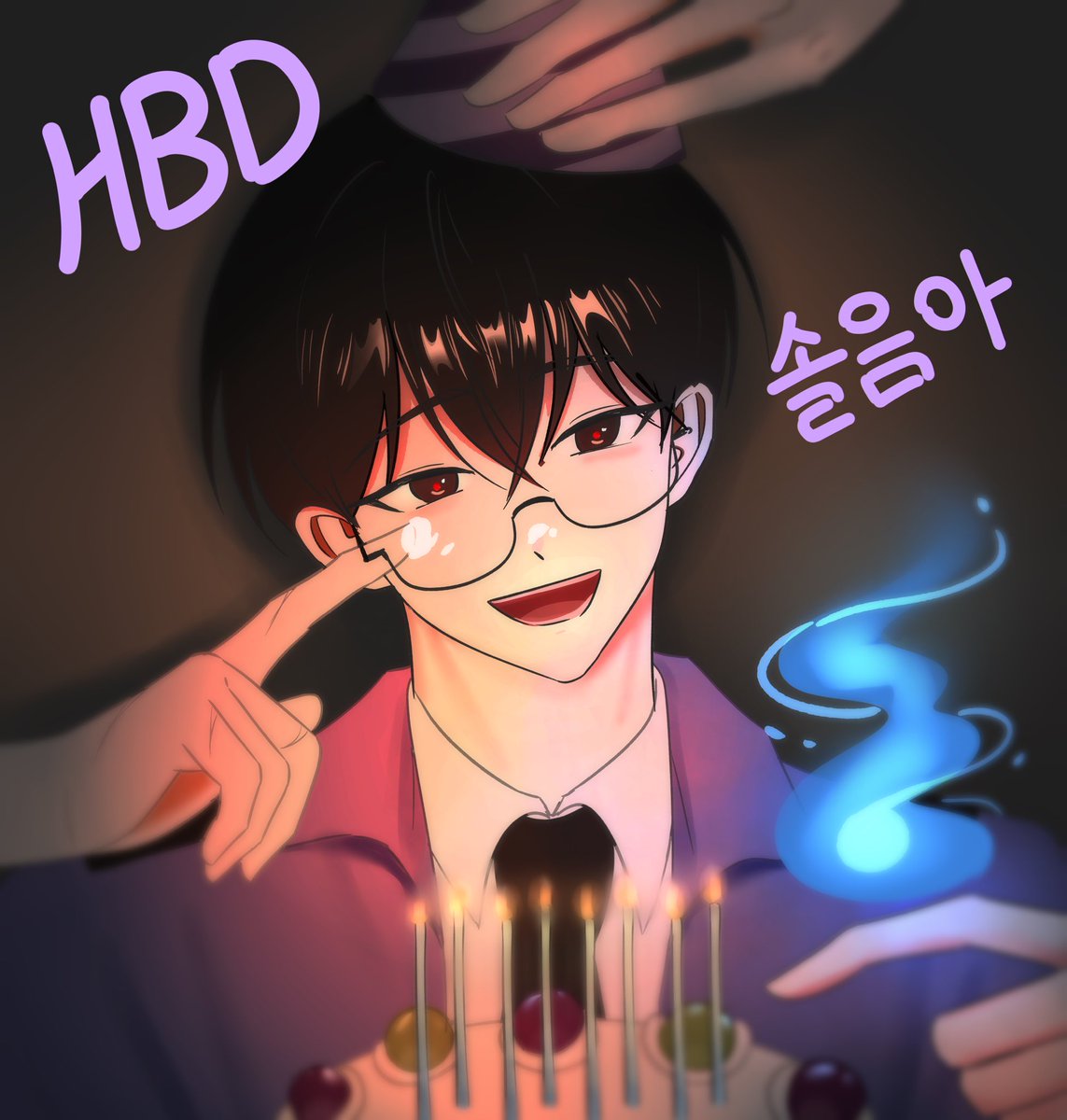 chlaug_2929's tweet photo. #괴담에_떨어져도_생일축하는_해야_하는구나
 #HAPPY_SOLEUM_DAY

급하게 그렸지만 생일 축하해 솔음아!!🎉 https://t.co/tWdiGqoImp
