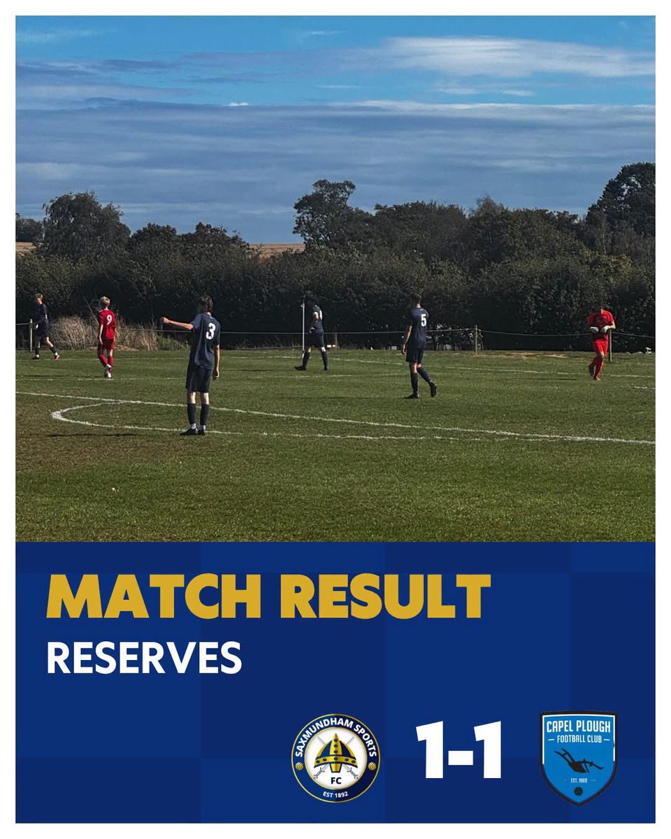 saxsportsfc's tweet photo. A 1-1 draw after 90 minutes in the cup against Capel Reserves saw the match head straight to penalties, with Sax Reserves coming out 3-2 winners.  A deserved victory over the course of the game.

Saxmundham goalscorer Jake Mulvaney

⚽️🎷 #upthesax https://t.co/RGWvEKenMq