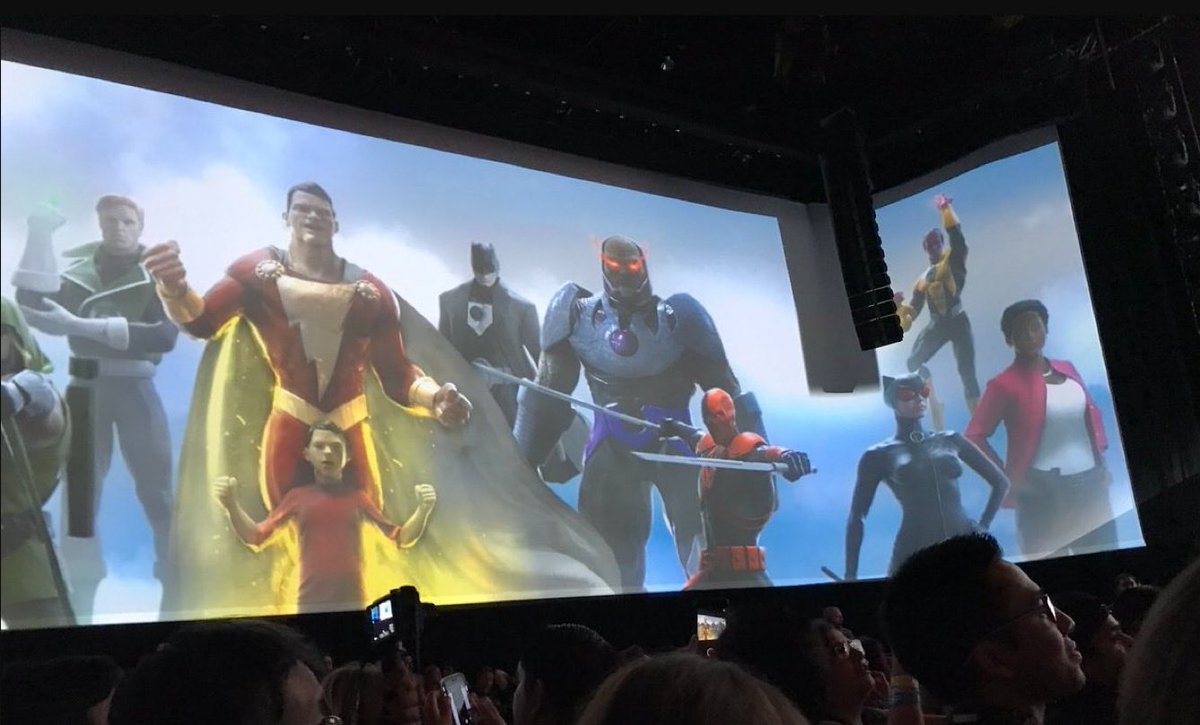 THEBATMAN2028's tweet photo. The DCEU will always be weird because they had this opening banner that showed all these characters that never made it into the universe or movies 💀 https://t.co/Mim5mPdpWc