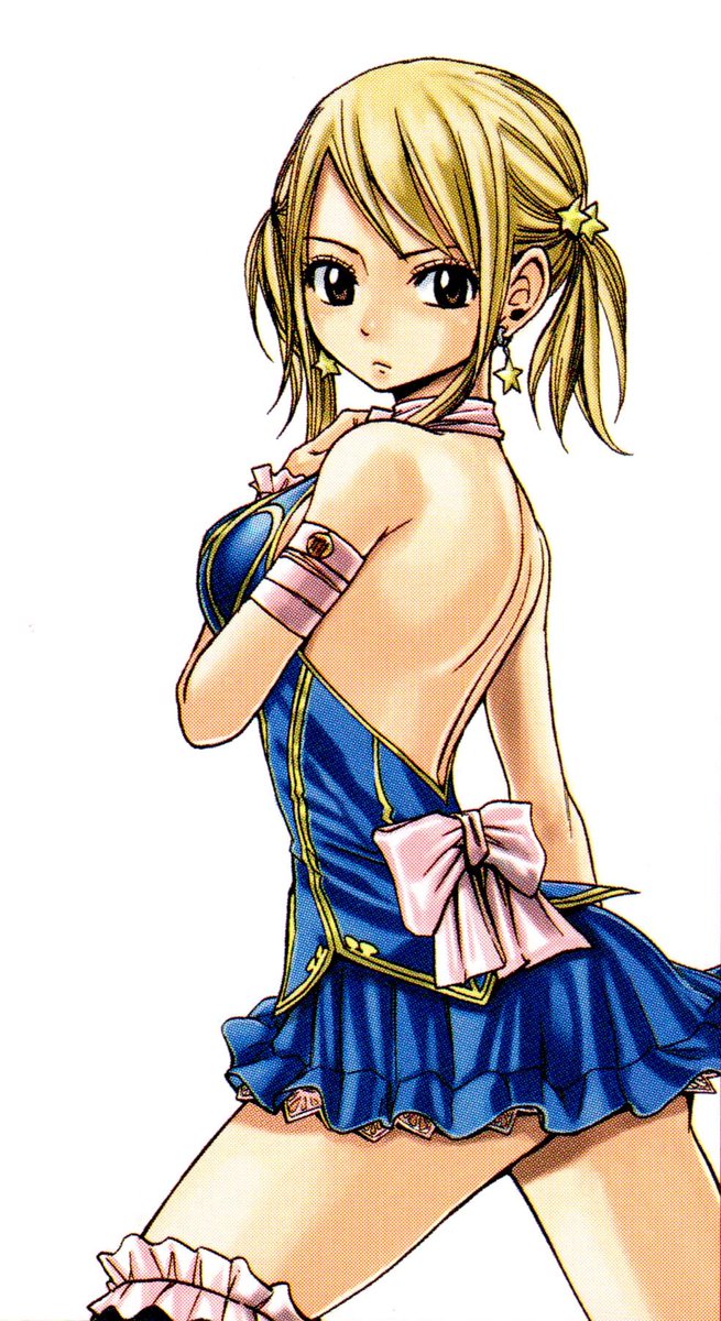 starsfilia's tweet photo. the fact that we don’t have a figure of lucy in this outfit is a crime against women. it’s literally so iconic, but no. give us 100000 more of her in a bikini. https://t.co/ZdQ6Lrmaln