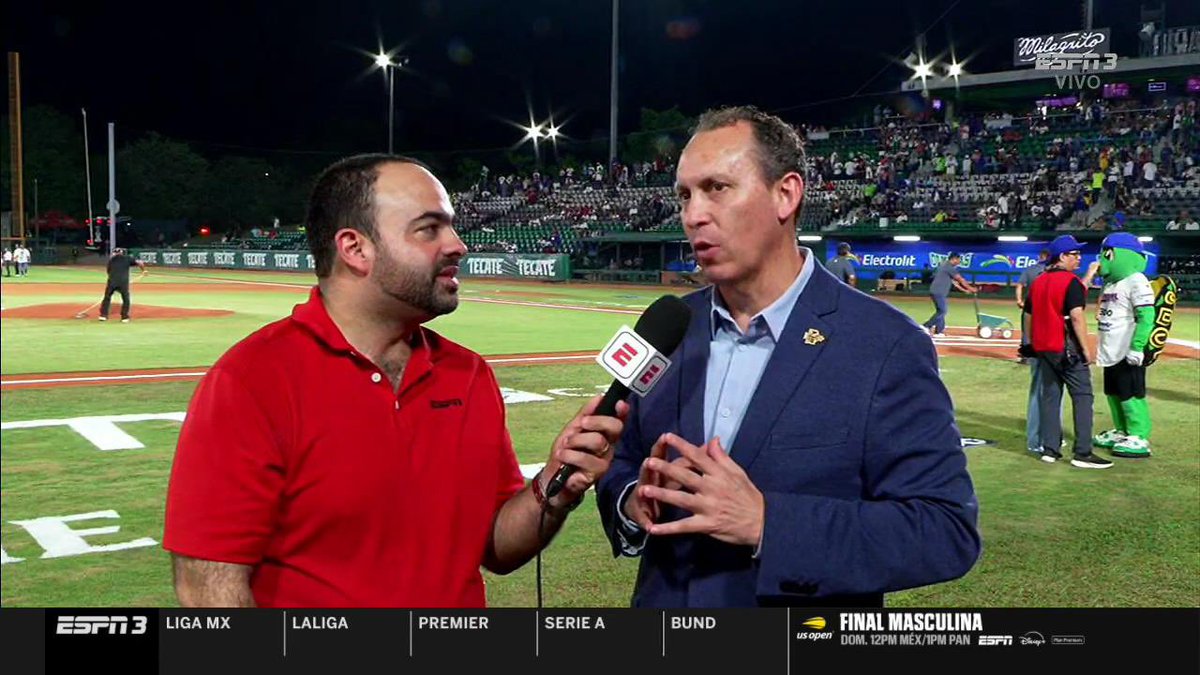 CheloCanto's tweet photo. Anoche me dijo Horacio De la Vega entrevista para @ESPNmx que “más allá del calendario, la intención es que haya más juegos interzonas en 2027”.

Sobre el Umpire Robot dijo estar “muy contento con los resultados, lo veremos de regreso el próximo año.”

Me comentó que a él “le gusta la idea de añadir el corredor fantasma y que será uno de los temas a tratar en la próxima Asamblea de Dueños”

Sobre una posibilidad de volverse a afiliar al sistema de MILB me dijo que “no lo ve posible”
