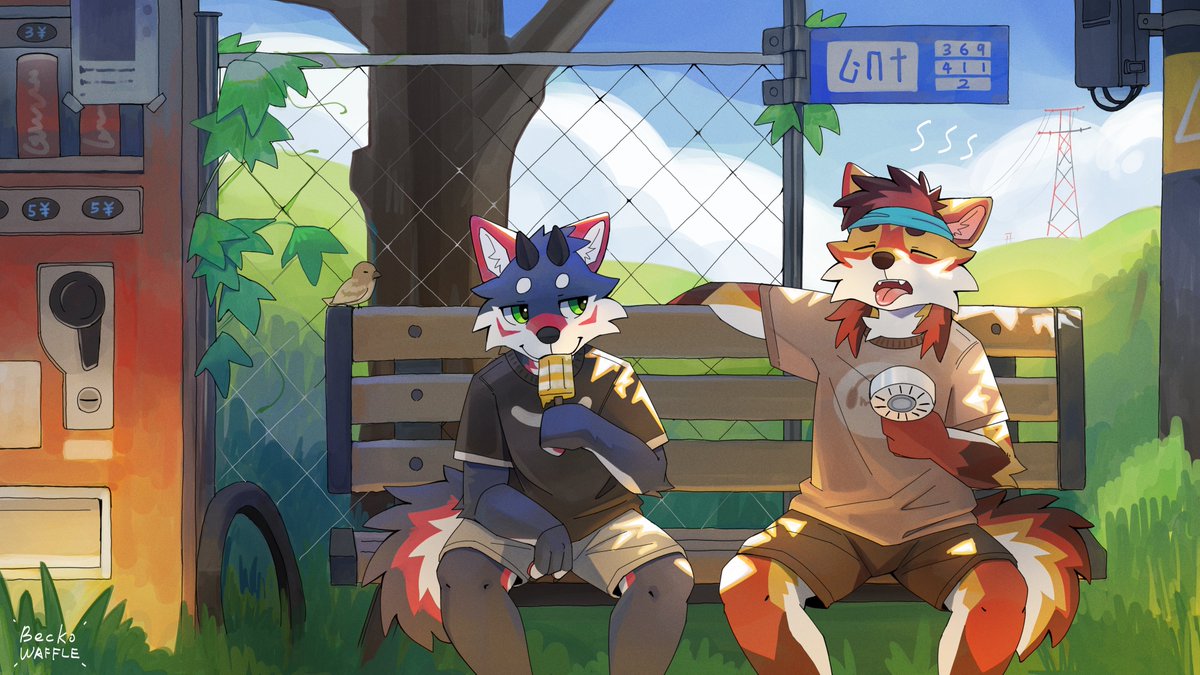 Beckowaffle's tweet photo. Did a more detailed render for me and my friend on this piece! https://t.co/qB7D6dbjJD