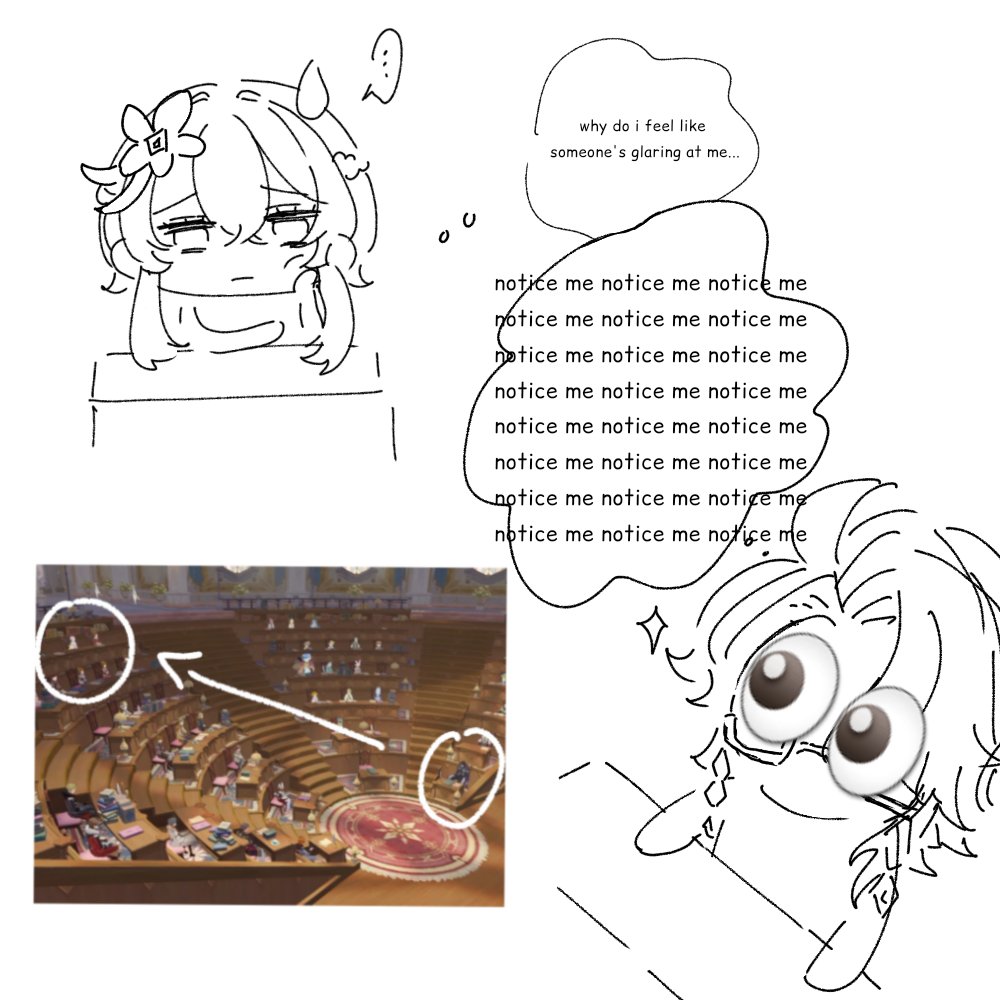 shiro__mii's tweet photo. He was definitely stealing glances at her during the snezhnograd veche meeting 👀 #pantalumi https://t.co/fiHg3SqEdW