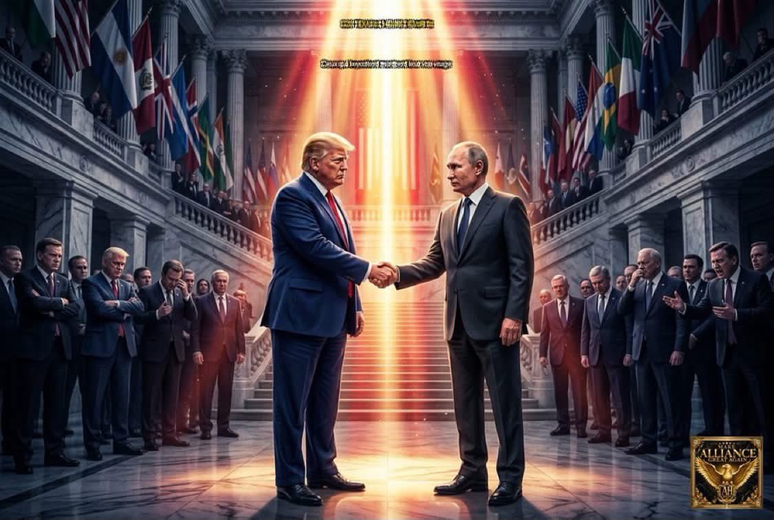 PaulGoldEagle's tweet photo. 🇺🇸🇷🇺 G20 IN TEXAS — TRUMP INVITES PUTIN.

For the first time in years, Russian officials are invited on American soil — to the G20 energy summit in Texas.

Now watch. Who will boycott?

Those who refuse to sit at this table will show the world their true face. They are not peace, democracy, or people defenders. They are war guards. Those who need chaos to survive.

Trump is not doing diplomacy. He is holding up a mirror.

Every absent person will be a confession. Every empty chair will be a confession.

Peace is built around a table. Those who refuse to come have chosen their side.

Open your eyes.

🔥 #G20Texas #Trump #Putin #Peace #DeepState #AllianceHumaine2020

H/T @antoineah2020