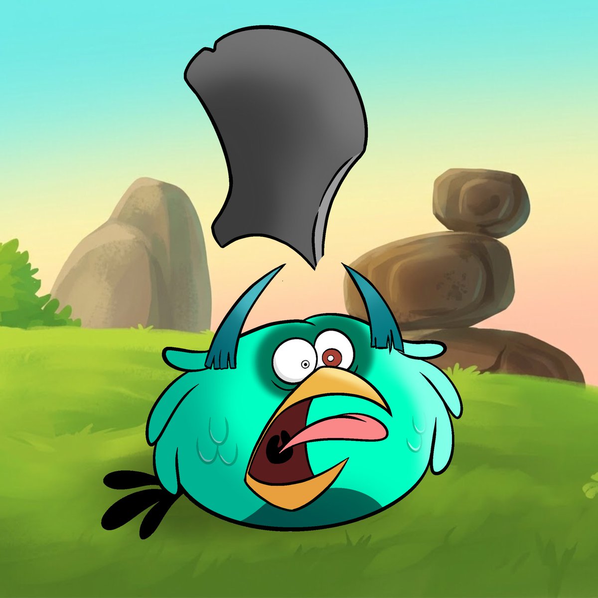 AxeBirdd's tweet photo. What is Axe looking at?? 🪓🪓
#AngryBirdsfanart #AngeyBirds #Komboangrybirds #oc #fanarts #angrybirdsclassic https://t.co/x2E2BNYjCP