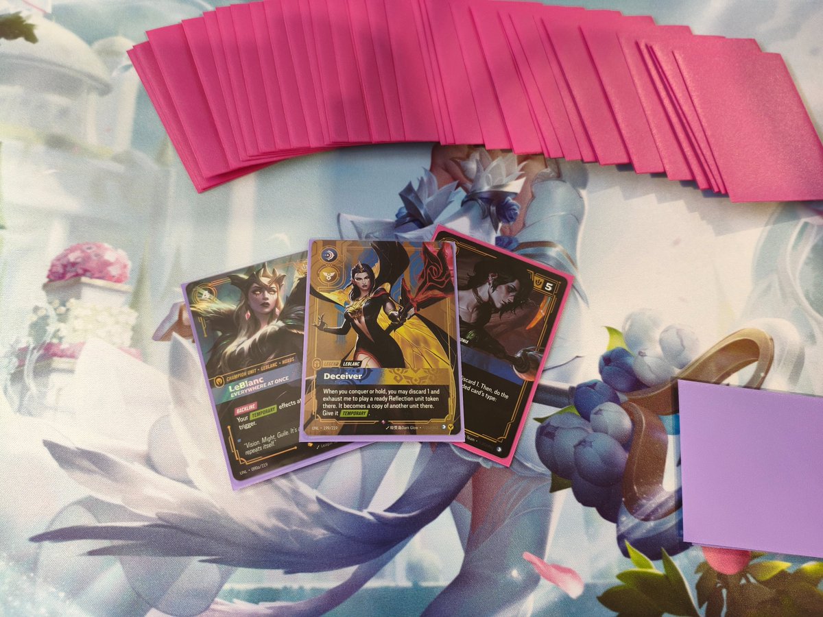 MosikTCG's tweet photo. I'm playing in the Lucca Showdown series!

Currently 5-1 and ready for Day 2 with a LeBlanc heavily inspired by @CasanovaCasts.

The deck is actually really good and still has room for improvement (which is a great thing) https://t.co/w74O5d1PtV