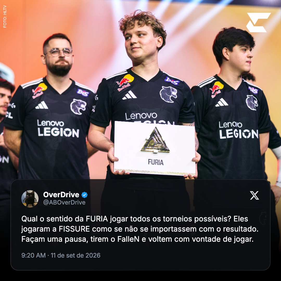 TheClutchBR's tweet photo. Nem OverDrive perdoou a campanha da FURIA na FISSURE. https://t.co/1aRzCf0uv0