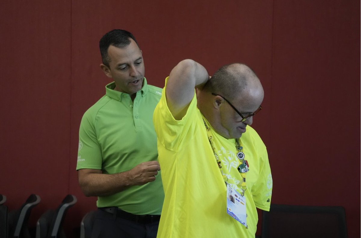 SONorthAmerica's tweet photo. Great news for #InclusiveHealth! Special Olympics’ free Inclusive Health Fundamentals training is now approved for @aafp #CME credit. The course helps health professionals build skills to provide more person-centered care for people with ID. ⬇️
🔗 https://t.co/f5LSzmAC6r https://t.co/K3hjBcD0Am