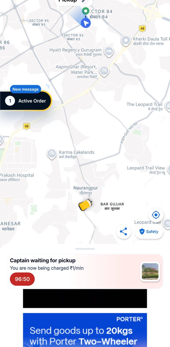 nitin17979's tweet photo. @rapidoapp_ what a service. The parcel was booked. Rider called and said cancel it. The rider is showing away from the location and also showing it is at the location at the same time. I am being charged for making the rider wait. Can this be rectified.
Snapshot for reference. https://t.co/3gnfIF7dPN