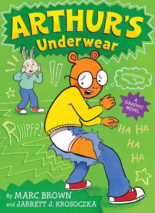 ToonHive's tweet photo. Cover art for the new ‘Arthur’ graphic novels has officially been revealed.

The books, from Marc Brown and Jarrett J. Krosoczka, are set to release on May 4, 2027. https://t.co/4Jy88DqFD1