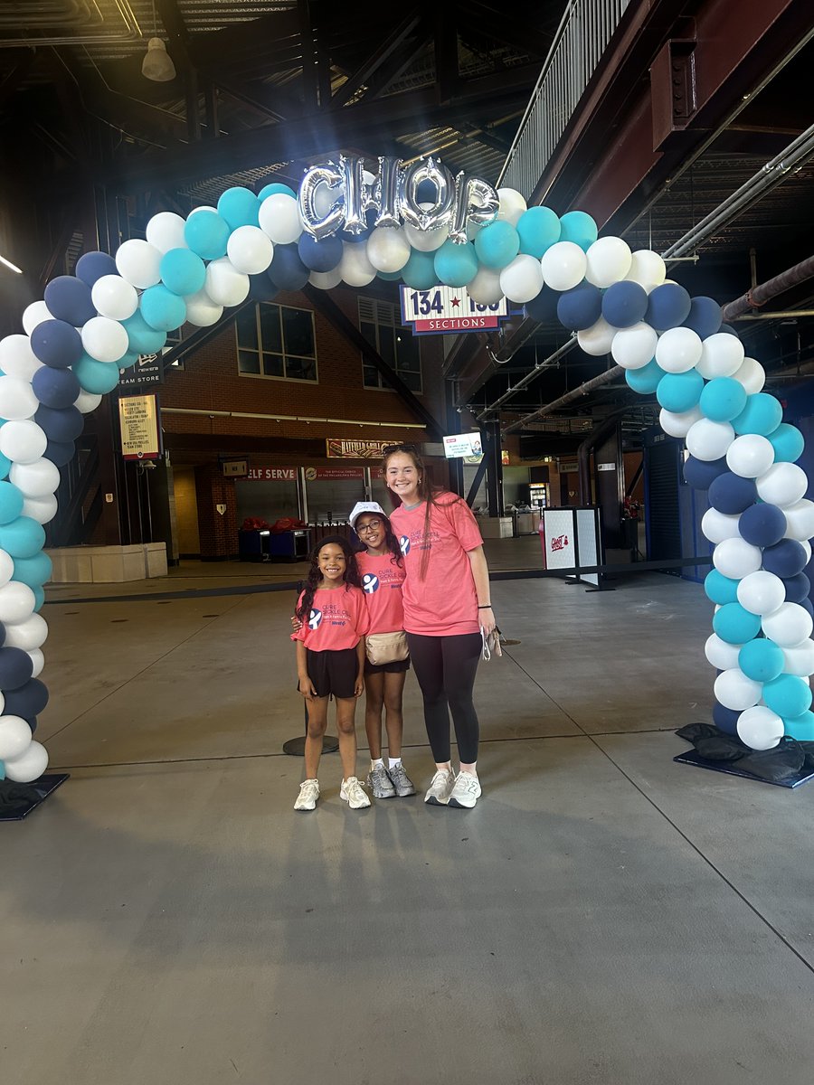 GoTeamIMPACT's tweet photo. Showing support on and off the field 🦋

Bella's @UrsinusWSoccer team went to Citizens Bank Park with Bella and her family to support her in her Sickle Cell walk. Her Beautiful butterflies team had so much fun together!  

#AllInAllTogether https://t.co/xNYwclOjIr