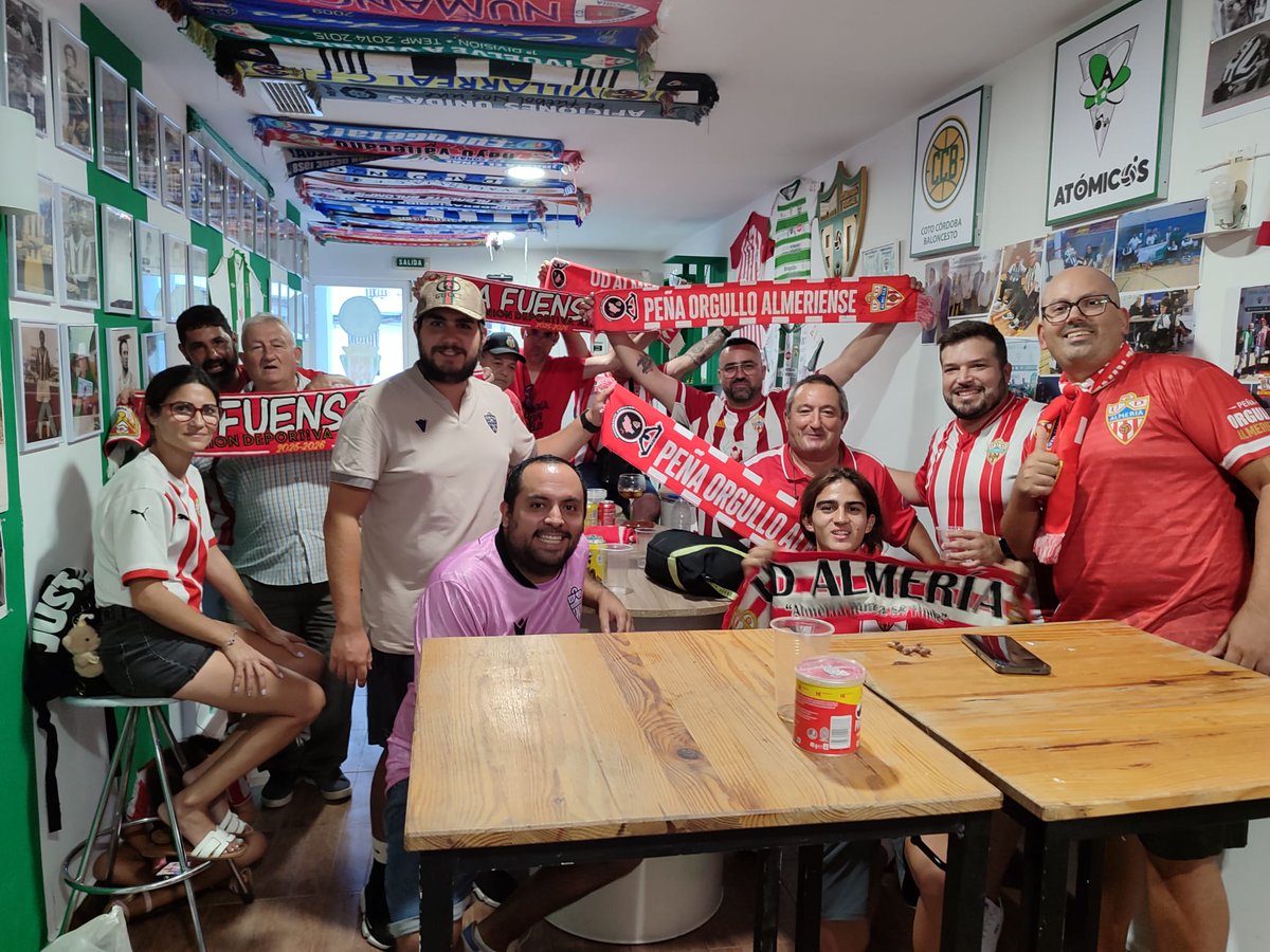 LaVozDeporteAlm's tweet photo. 👌Aficionados del @U_D_Almeria en Córdoba https://t.co/s0scxMkJWQ