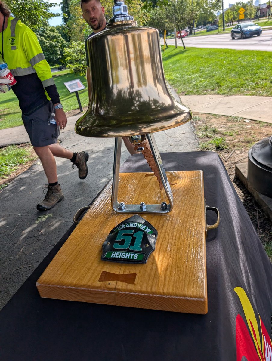 Box15's tweet photo. Yesterday, were out supporting the #GrandviewHeights 9/11 Memorial Climb https://t.co/97CGVO5hLf